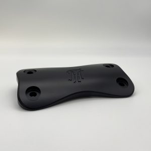 Picture shows a cradle brace for motorbikes with TH imprinted on the brace